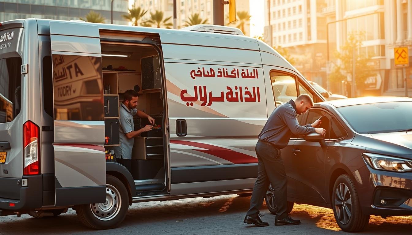 تبديل بطاريات وتواير